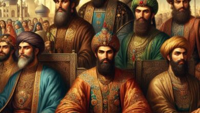 تصویر پادشاهان هخامنشی- ایران مایندست - بنیامین گلینی